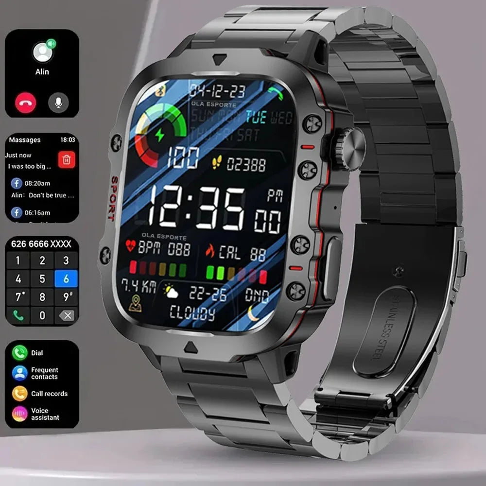 Smart Watch Men IP68 5ATM Sports