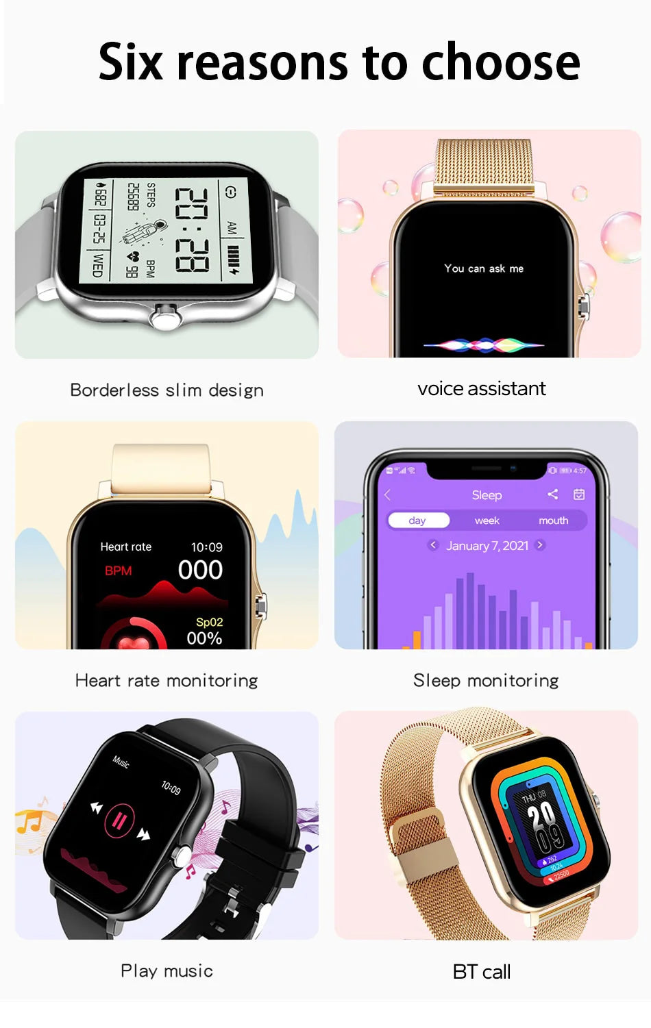 Smart Watch Telefono Android 2025