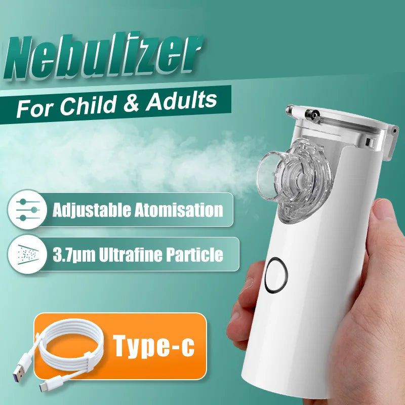 Inalatore Atomizzatore Mini Nebulizzatore Portatile