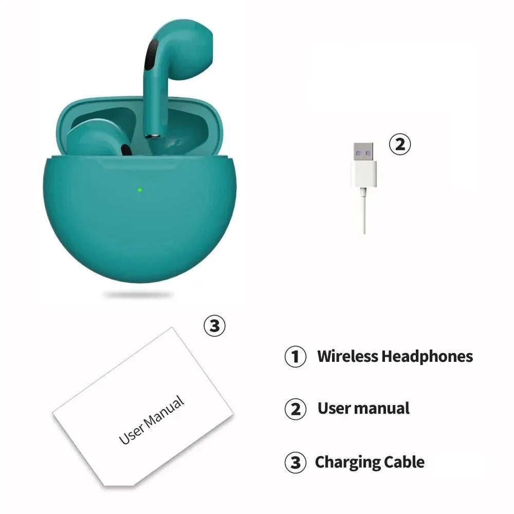 Auriculare Air Pro 6 TWS Wireless Bluetooth