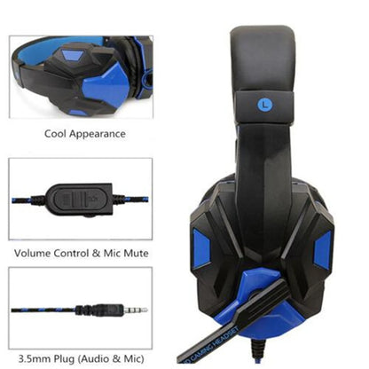 Auricolare Wired PS4/PS5/Xbox/Smartphone/PC