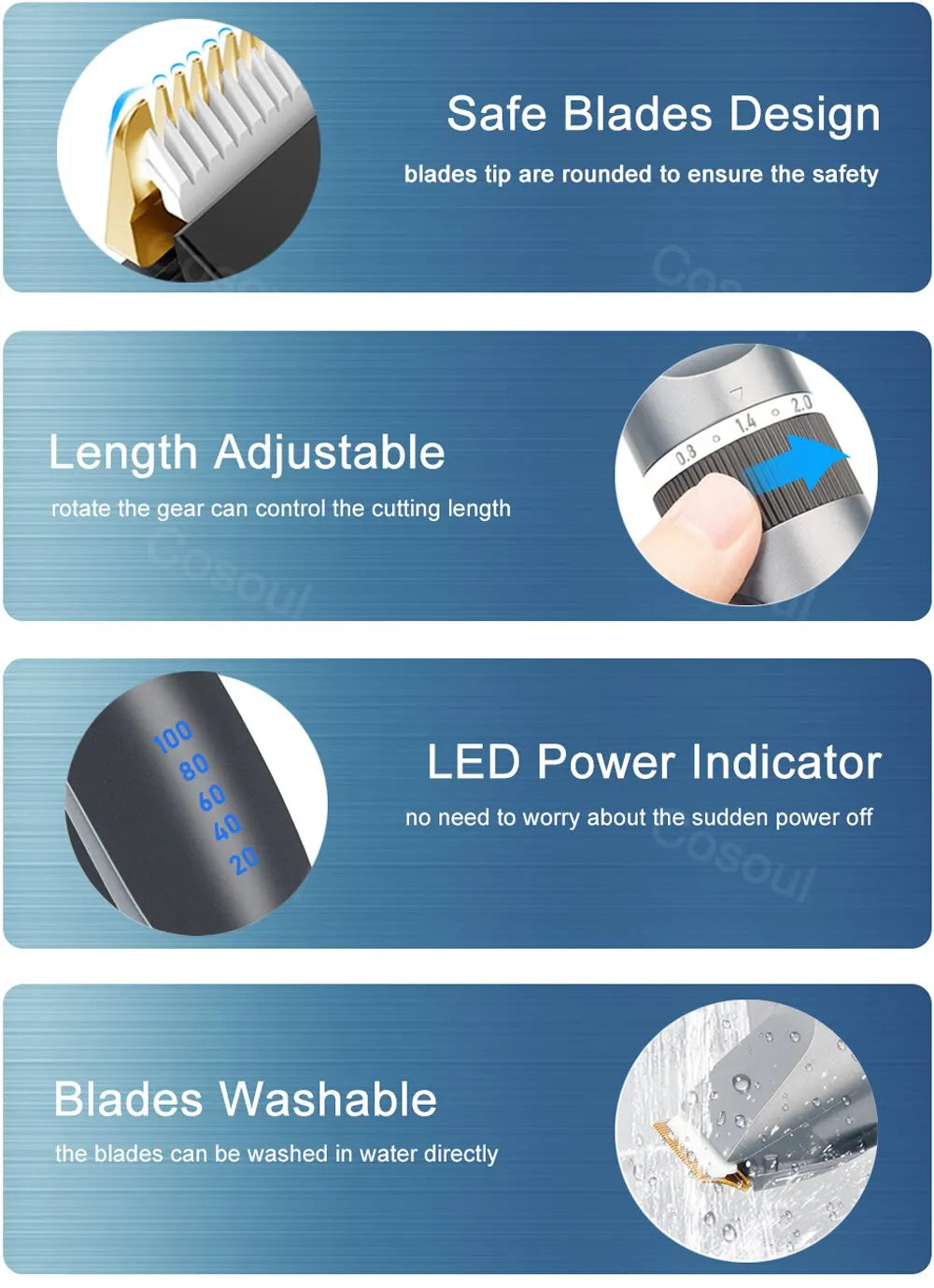 Tagliacapelli Professionale Elettrico