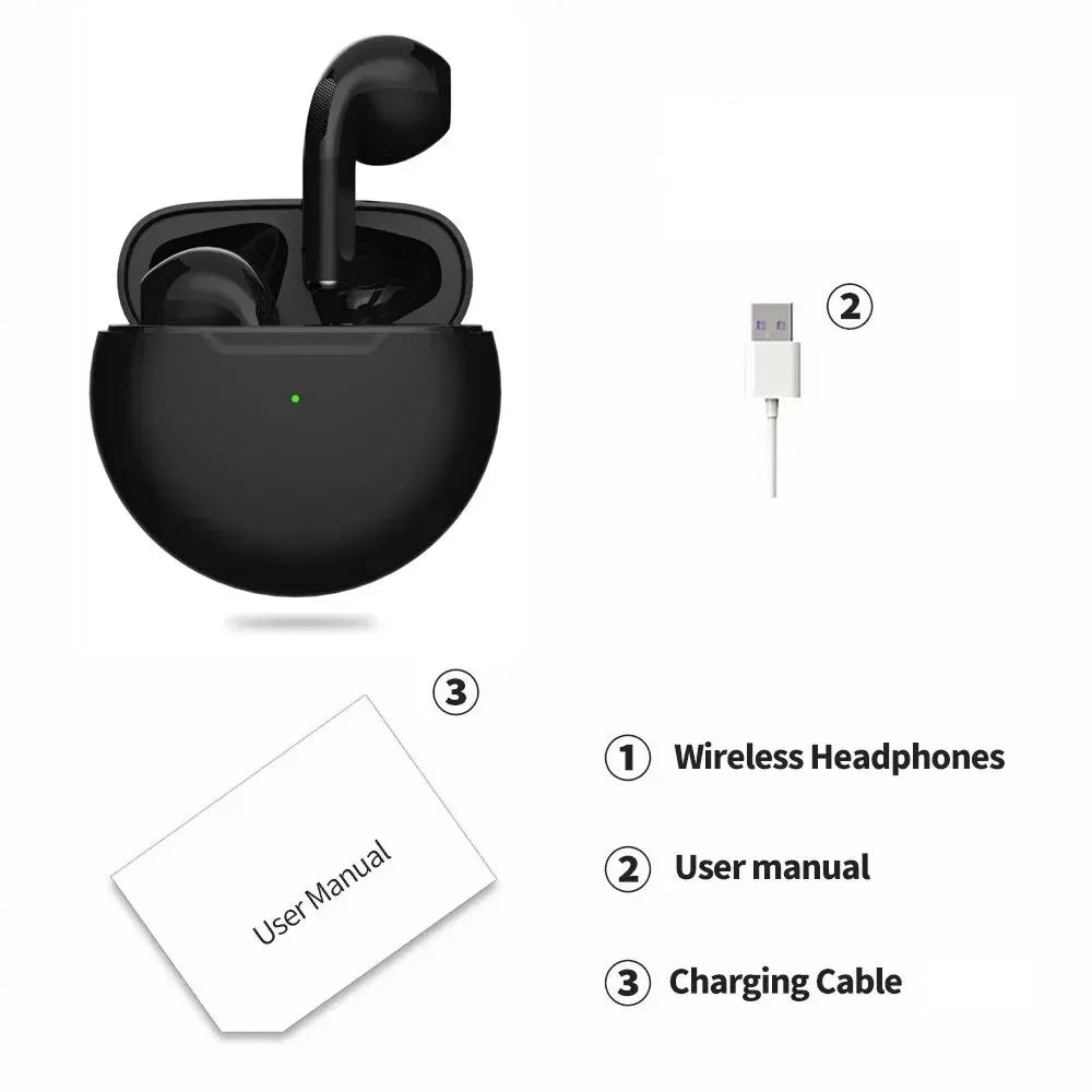 Auriculare Air Pro 6 TWS Wireless Bluetooth