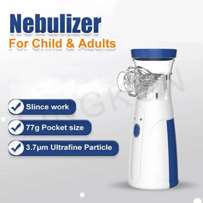 Inalatore Atomizzatore Mini Nebulizzatore Portatile