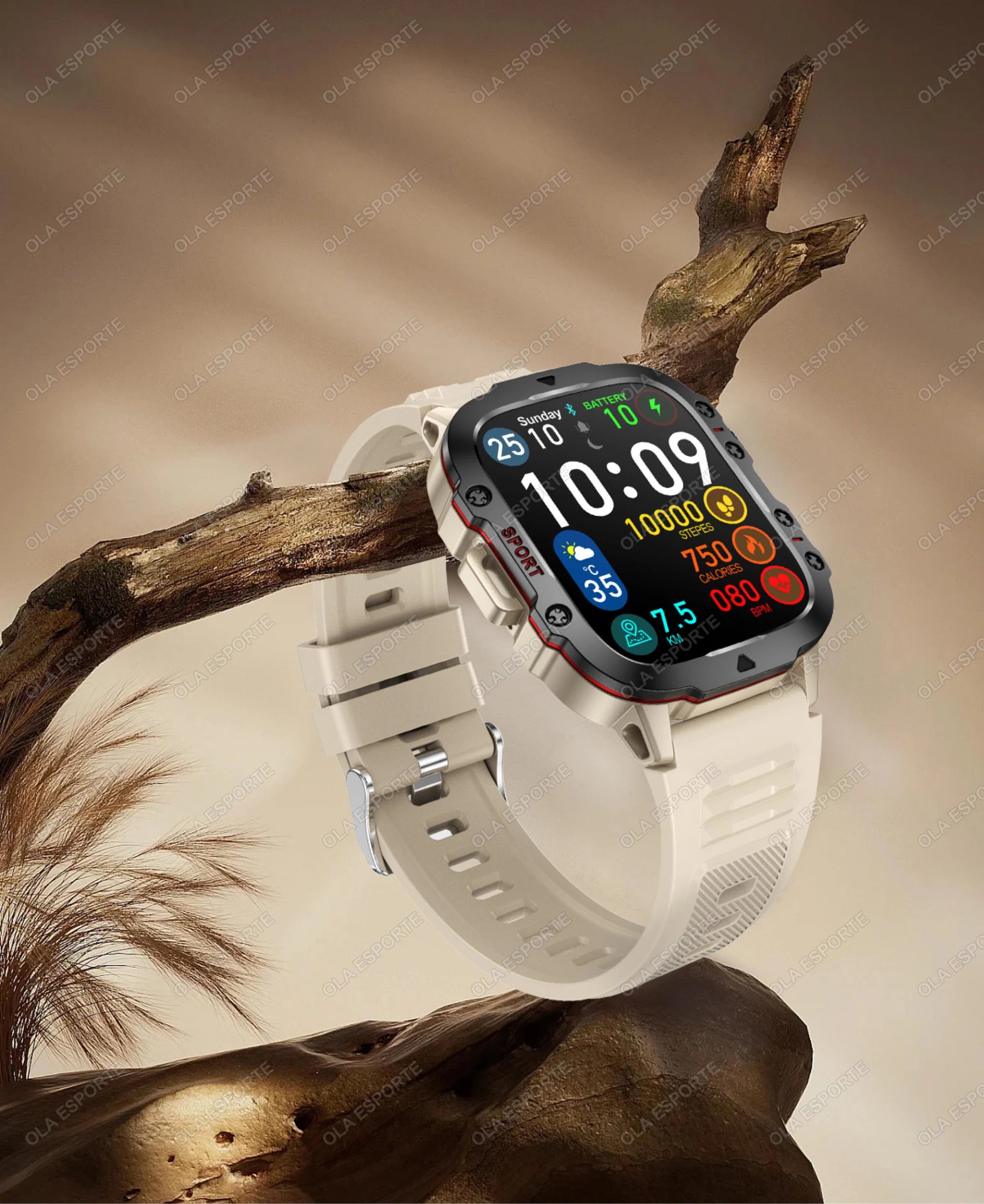 Smart Watch Men IP68 5ATM Sports