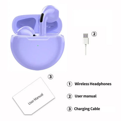 Auriculare Air Pro 6 TWS Wireless Bluetooth