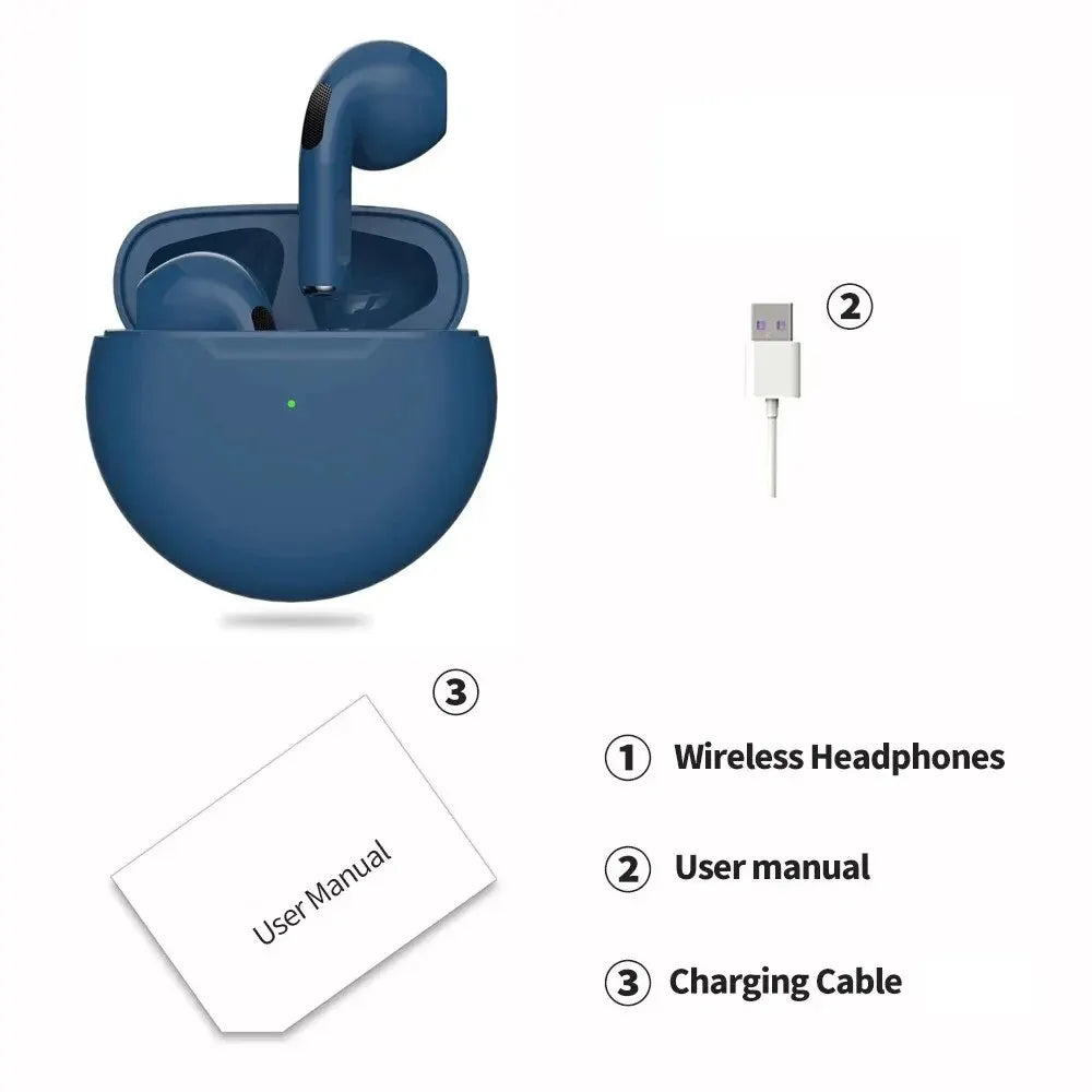 Auriculare Air Pro 6 TWS Wireless Bluetooth