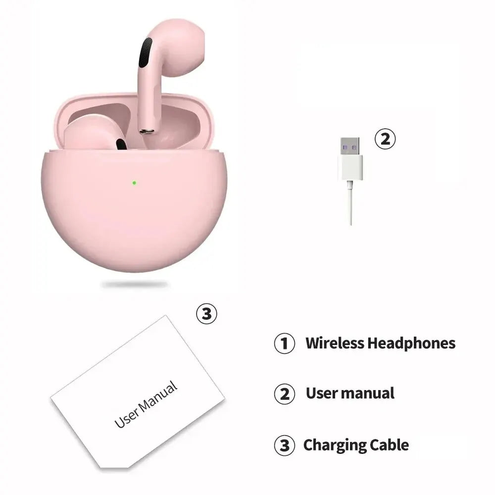 Auriculare Air Pro 6 TWS Wireless Bluetooth