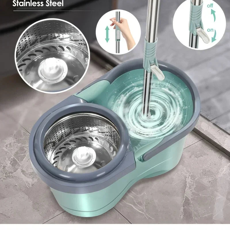 Spin Mop Automatic Rotating