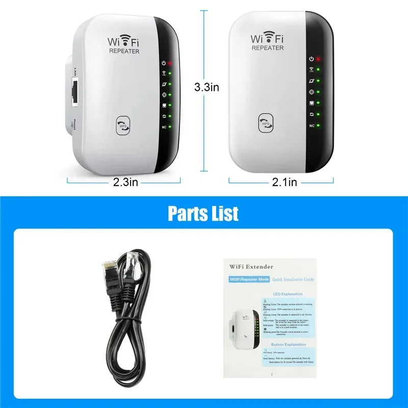 Ripetitore WIFI 300Mbps Amplificatore Wi-Fi