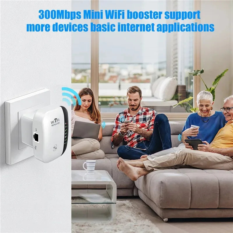 Ripetitore WIFI 300Mbps Amplificatore Wi-Fi