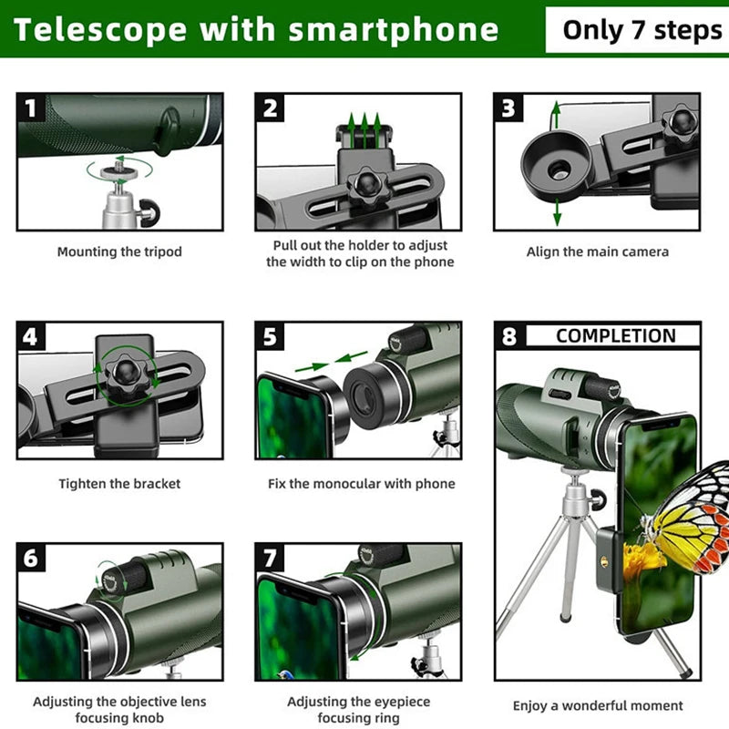 Telescopio Portatile HD 5000M