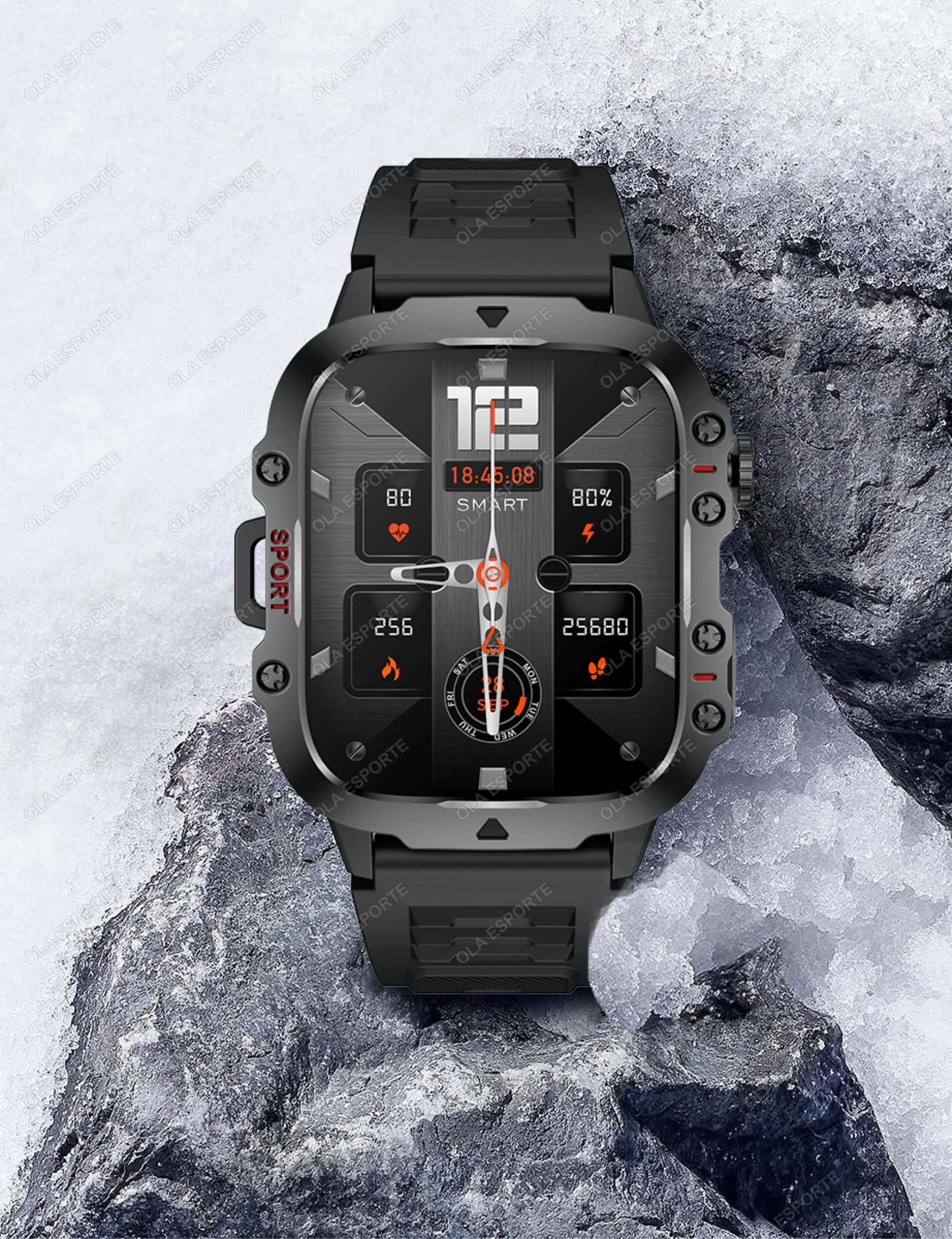 Smart Watch Men IP68 5ATM Sports