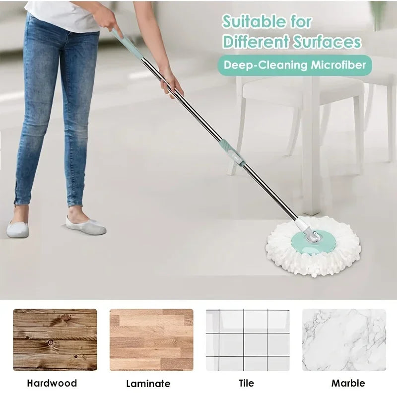 Spin Mop Automatic Rotating
